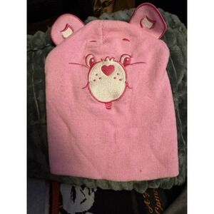 Care bears Love A Lot Bear Beanie Hat Winter Pink